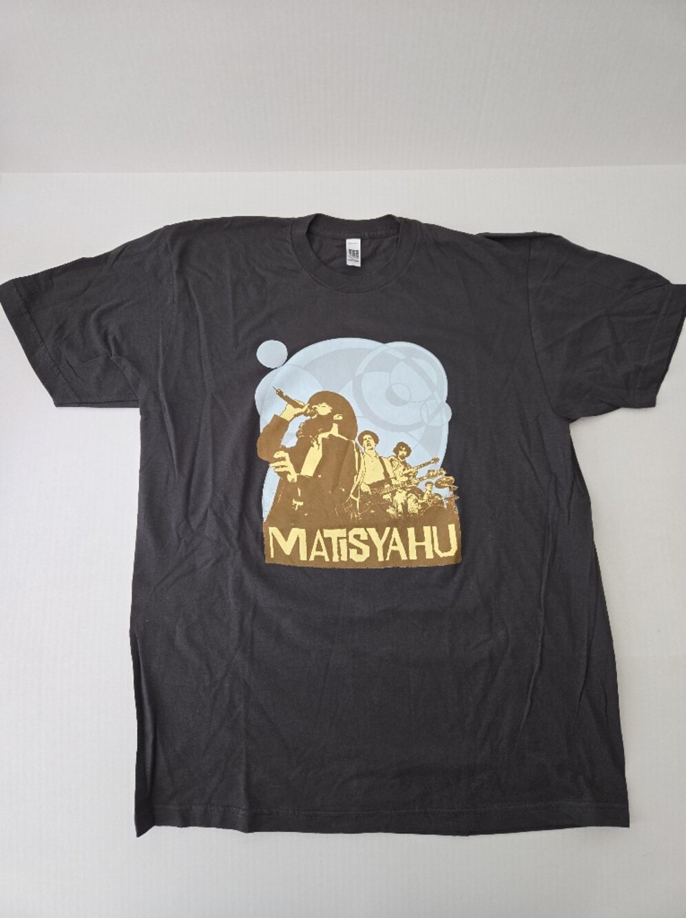 Rare Matisyahu Live At Stubbs Amerucan Apparel Graphic Band T-Shirt - Black